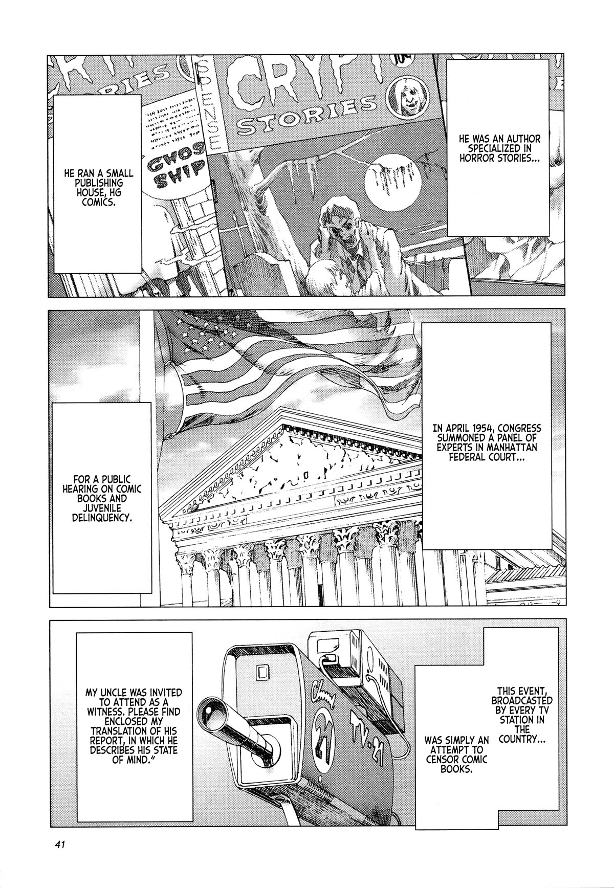 Yuugai Toshi Chapter 9 page 11 - Chapter 9: A 70-Year-Old Letter