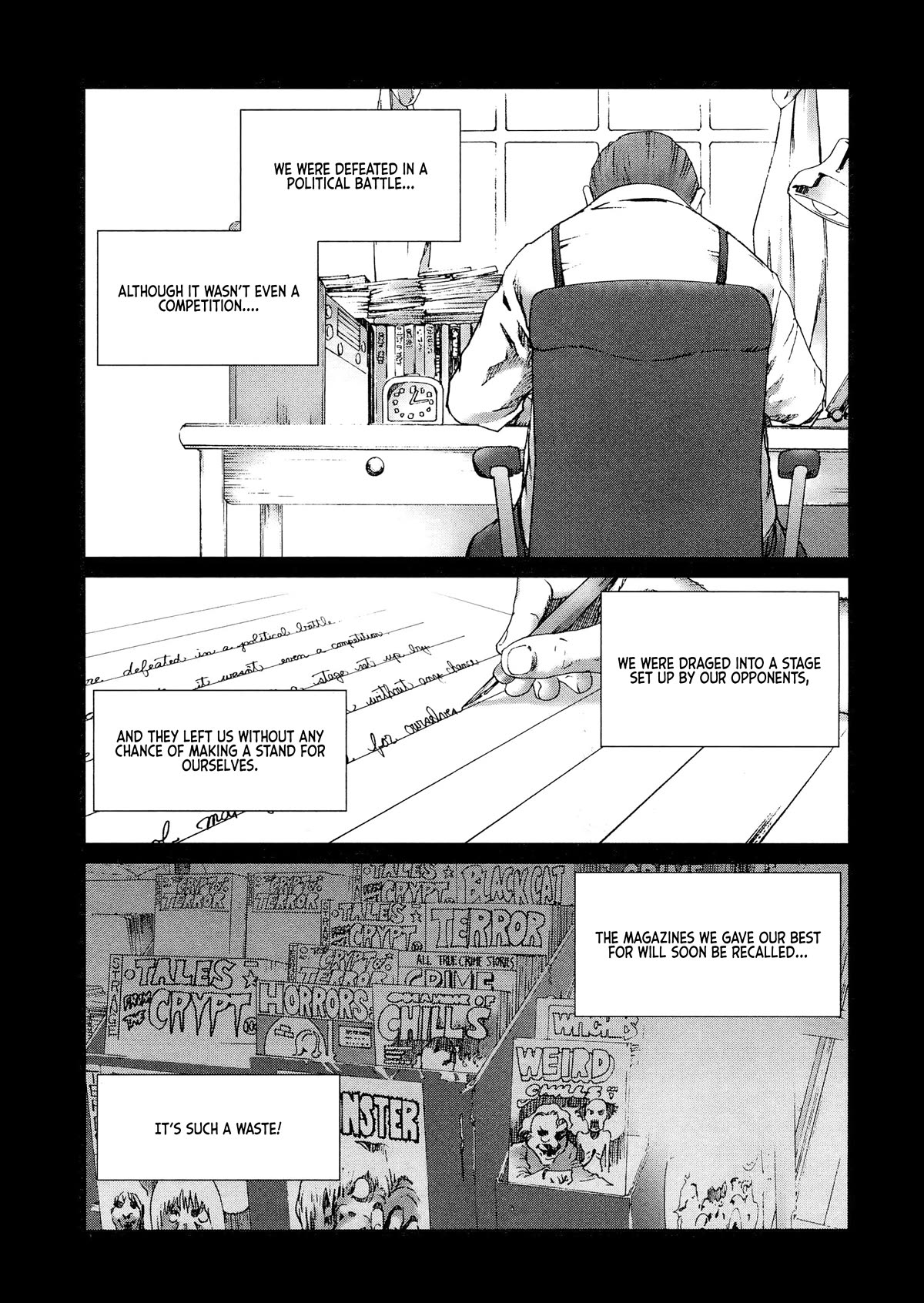Yuugai Toshi Chapter 9 page 14 - Chapter 9: A 70-Year-Old Letter