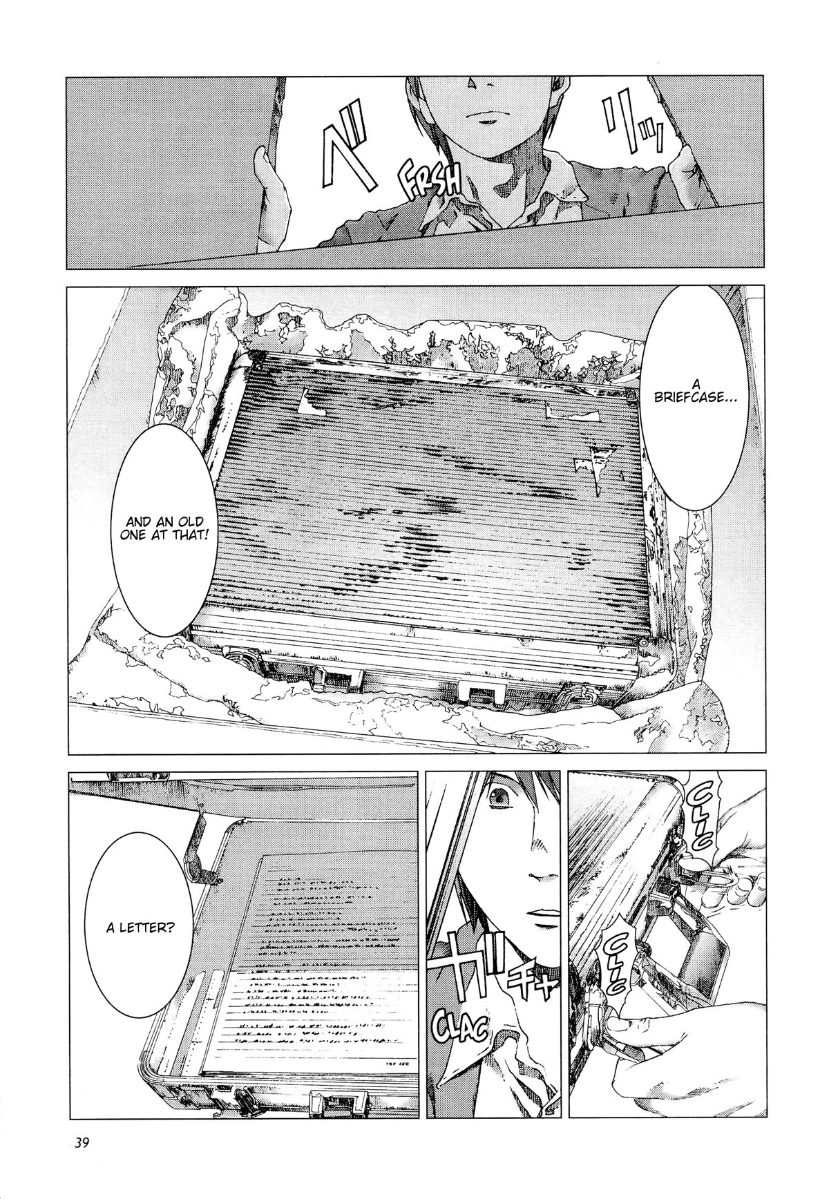 Yuugai Toshi Chapter 9 page 9 - Chapter 9: A 70-Year-Old Letter