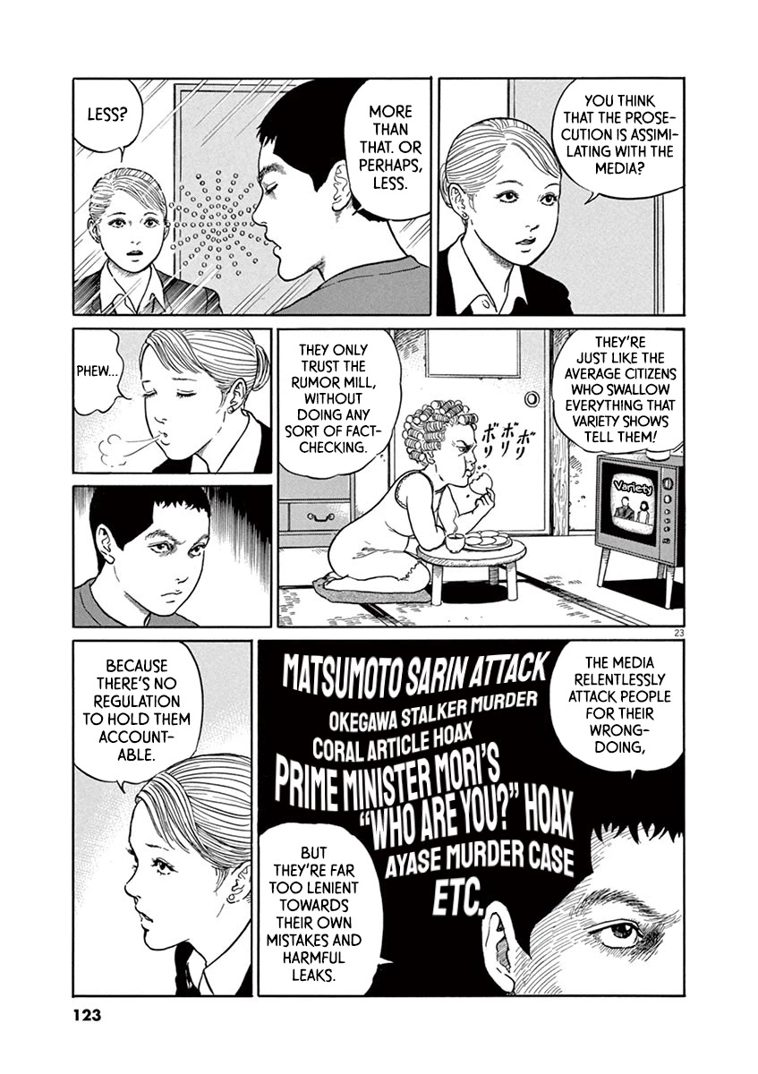 Yuukoku no Rasputin Chapter 22 page 23 - Chapter 22: Japan's "Heroic" Media