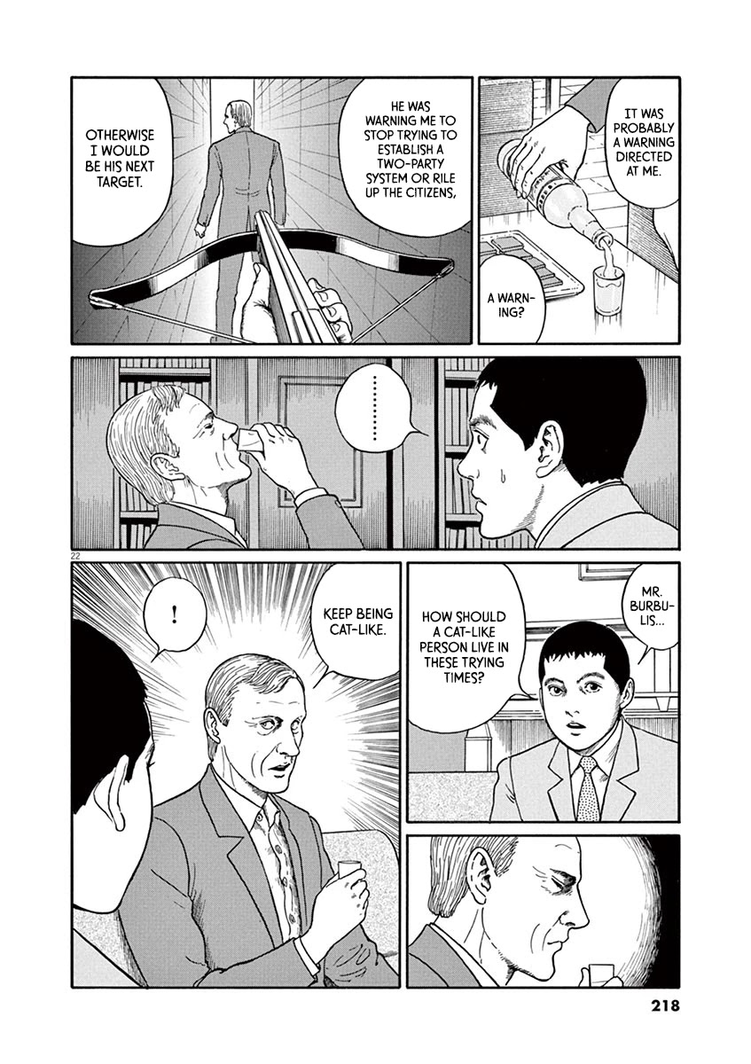 Yuukoku no Rasputin Chapter 26 page 22 - Chapter 26: Mr. Burbulis' Cat (Part Three)