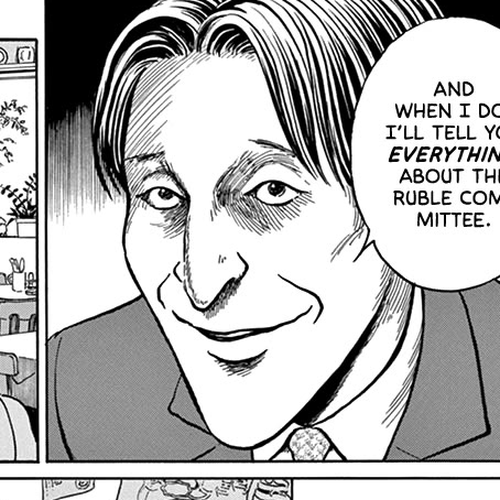 Yuukoku no Rasputin Chapter 29: The Ruble Committee (Part One) cover