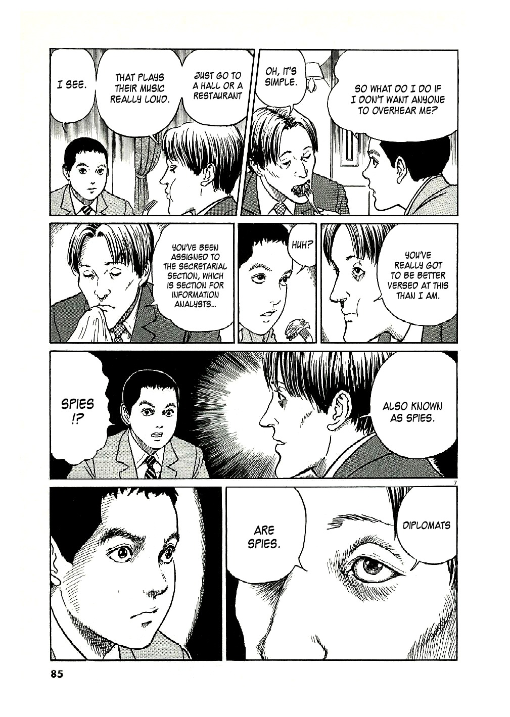 Yuukoku no Rasputin Chapter 3 page 7 - Chapter 3: A Spy by Trade