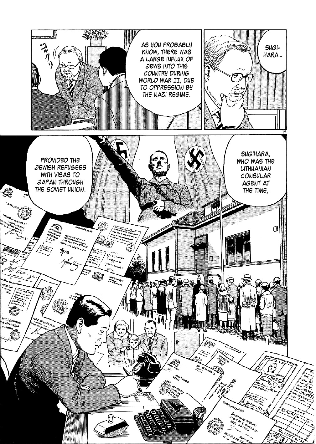 Yuukoku no Rasputin Chapter 4 page 15 - Chapter 4: The Parliamentary Vice-Minister of Foreign Affairs and the Third Secretary