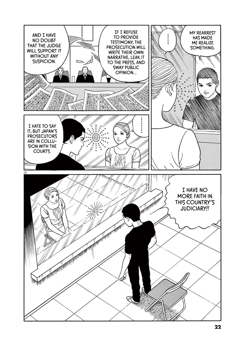 Yuukoku no Rasputin Chapter 9 page 21 - Chapter 9: The Shady Ties Between the News and the Prosecution