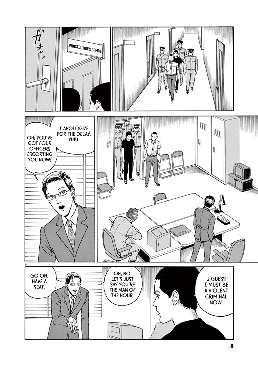 Yuukoku no Rasputin Chapter 9 page 7 - Chapter 9: The Shady Ties Between the News and the Prosecution