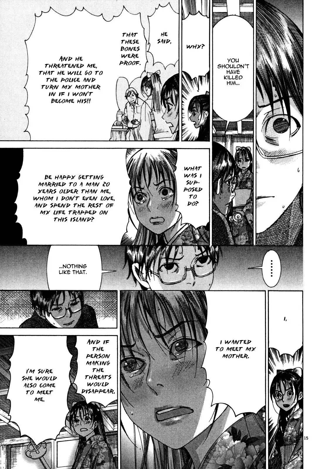 Yuureitou Chapter 14 page 16 - Chapter 14 : Chains of Sorrow