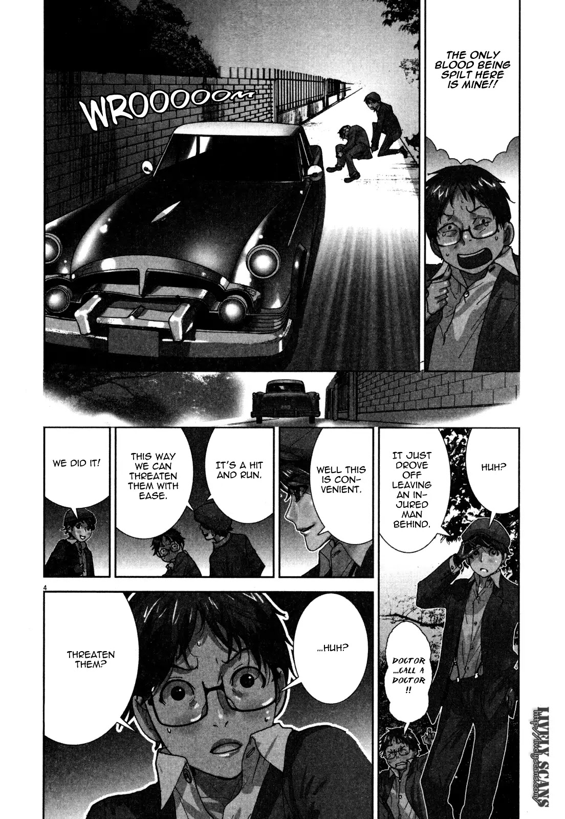 Yuureitou Chapter 4 page 4 - Chapter 4 : The Threatening Mask