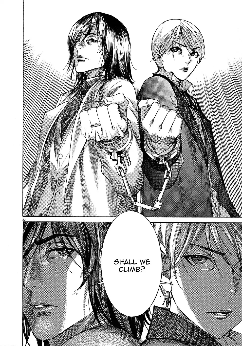Yuureitou Chapter 52 page 23 - Chapter 52 : The Handcuffs (Better Edition)