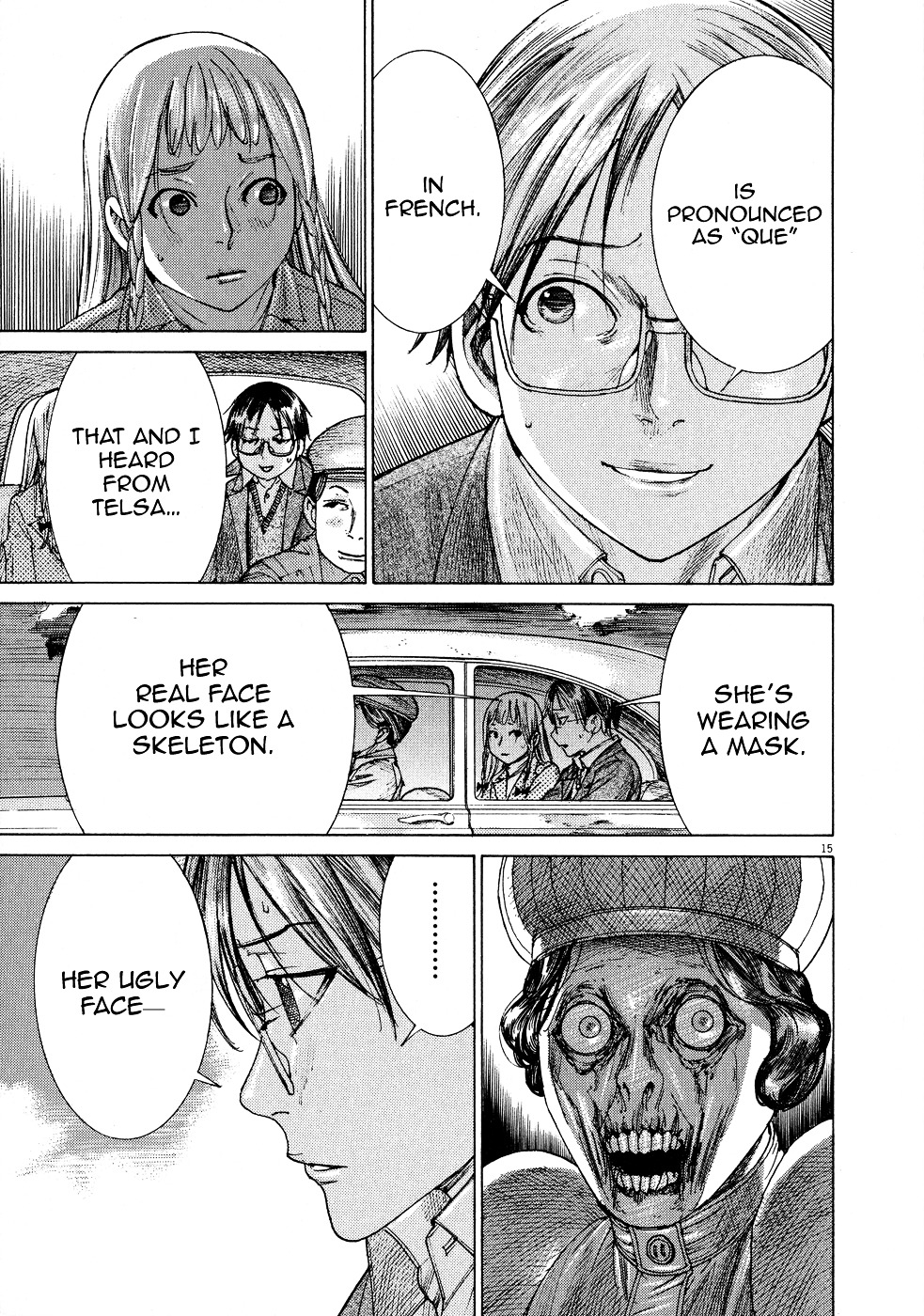 Yuureitou Chapter 69 page 17 - Chapter 69 : Kudan