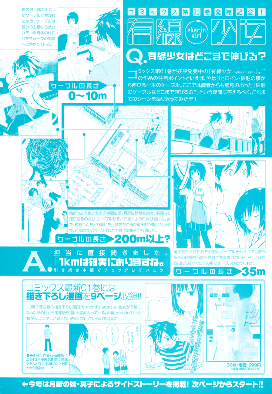 Yuusen Shoujo - Plug-in Girl Chapter 3.5 page 3 - Chapter 3.5: episode.03.5