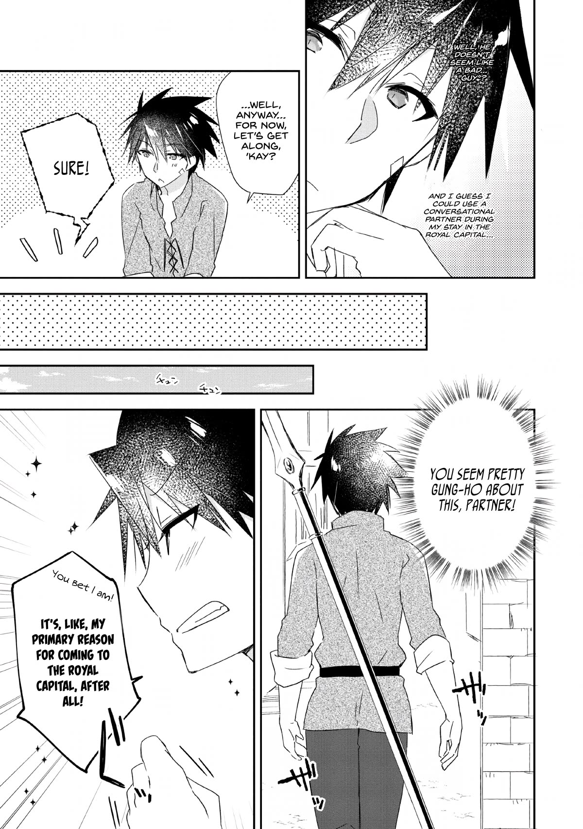 Yuusha Densetsu no Uragawa de Ore wa Eiyuu Densetsu o Tsukurimasu: Oudou Goroshi no Eiyuutan~ Chapter 2 page 25 - Chapter 2