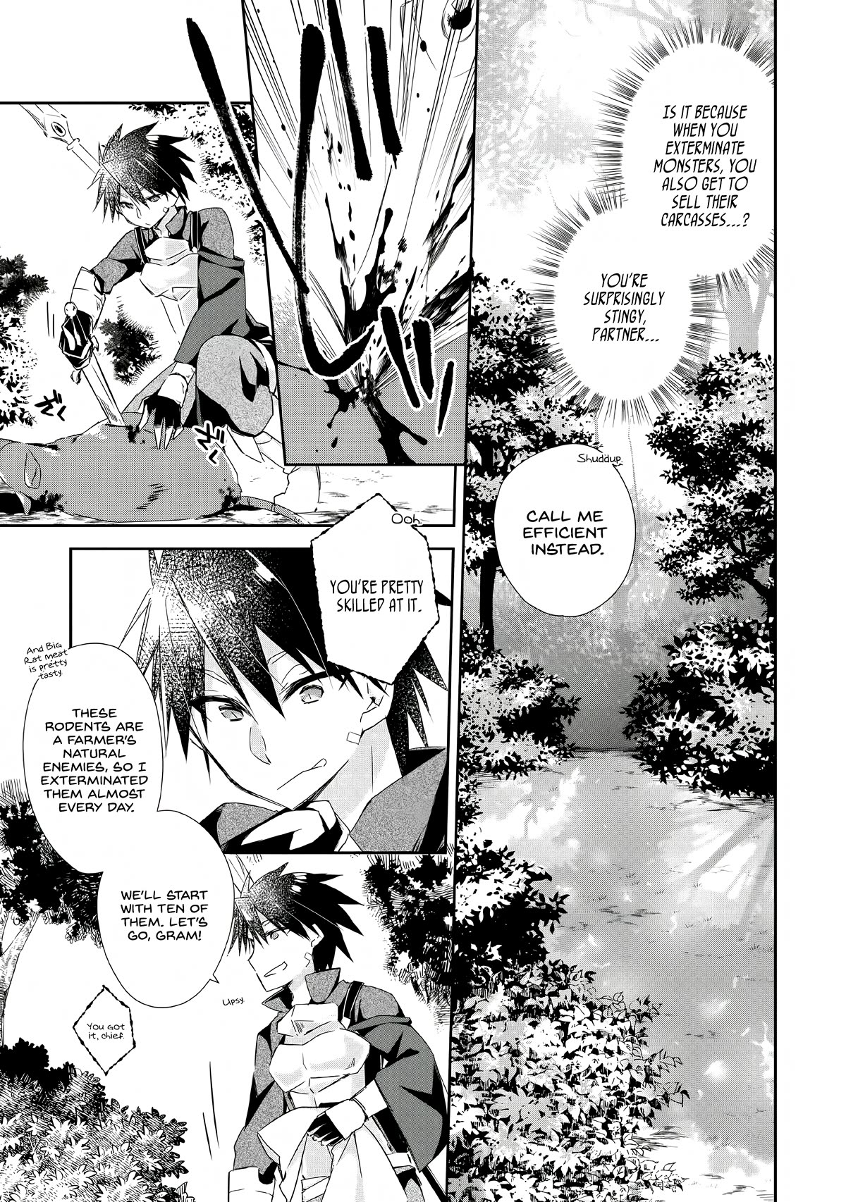 Yuusha Densetsu no Uragawa de Ore wa Eiyuu Densetsu o Tsukurimasu: Oudou Goroshi no Eiyuutan~ Chapter 3 page 5 - Chapter 3