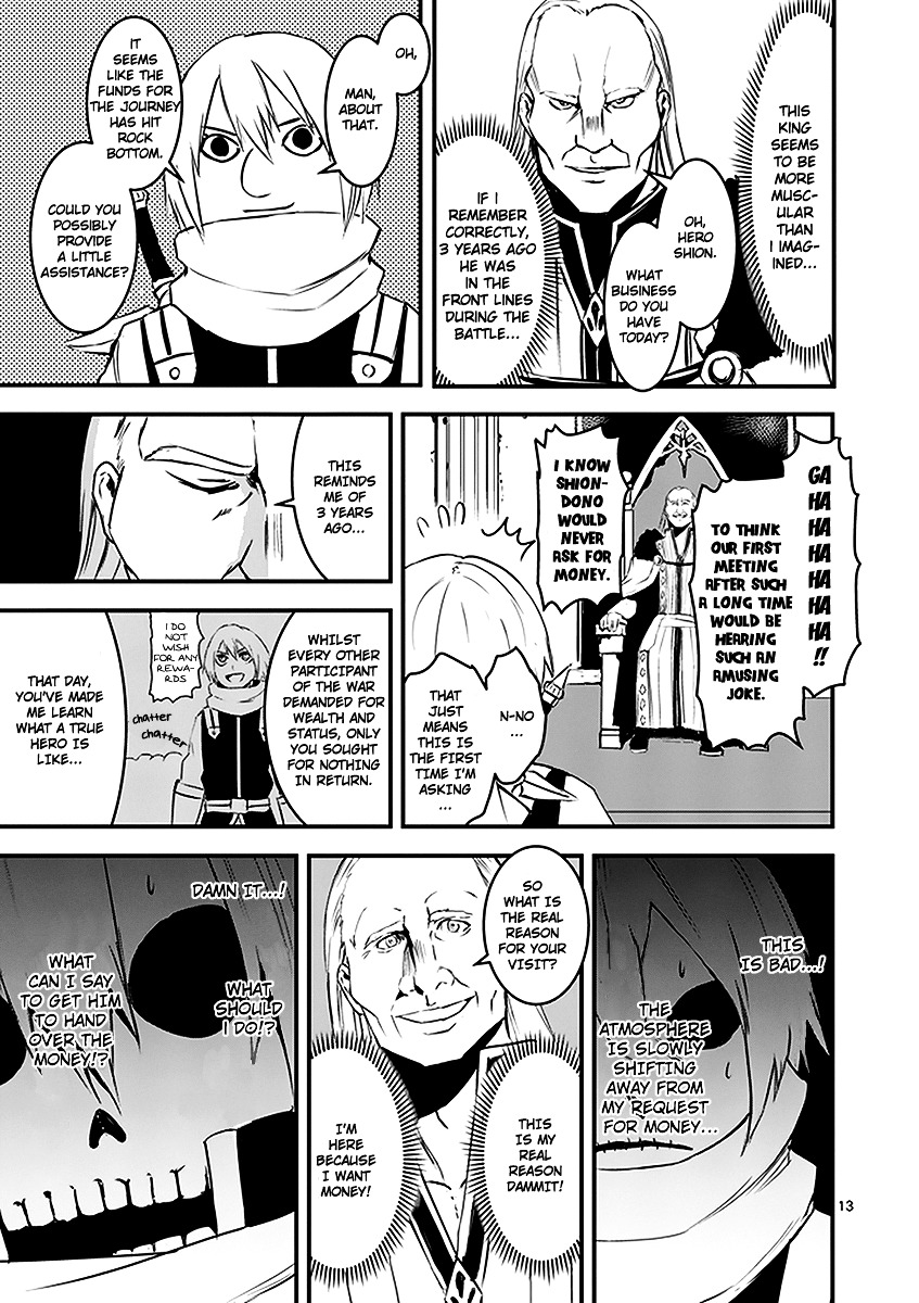 Yuusha ga Shinda! Chapter 11 page 13 - Chapter 11 : Bone Hero