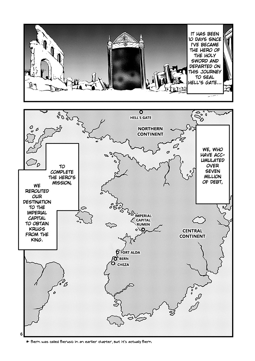 Yuusha ga Shinda! Chapter 11 page 6 - Chapter 11 : Bone Hero