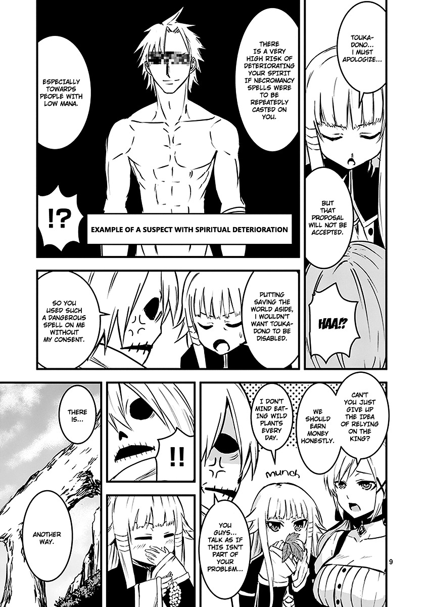 Yuusha ga Shinda! Chapter 11 page 9 - Chapter 11 : Bone Hero
