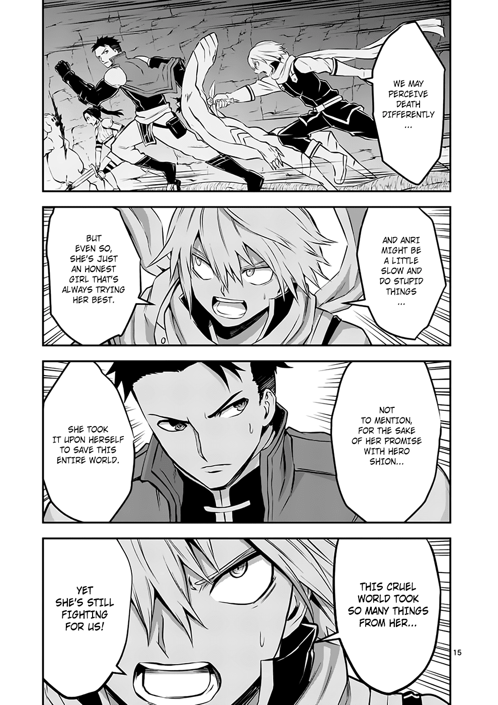 Yuusha ga Shinda! Chapter 111 page 15 - Chapter 111