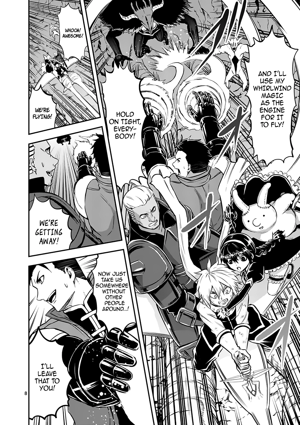 Yuusha ga Shinda! Chapter 112 page 8 - Chapter 112