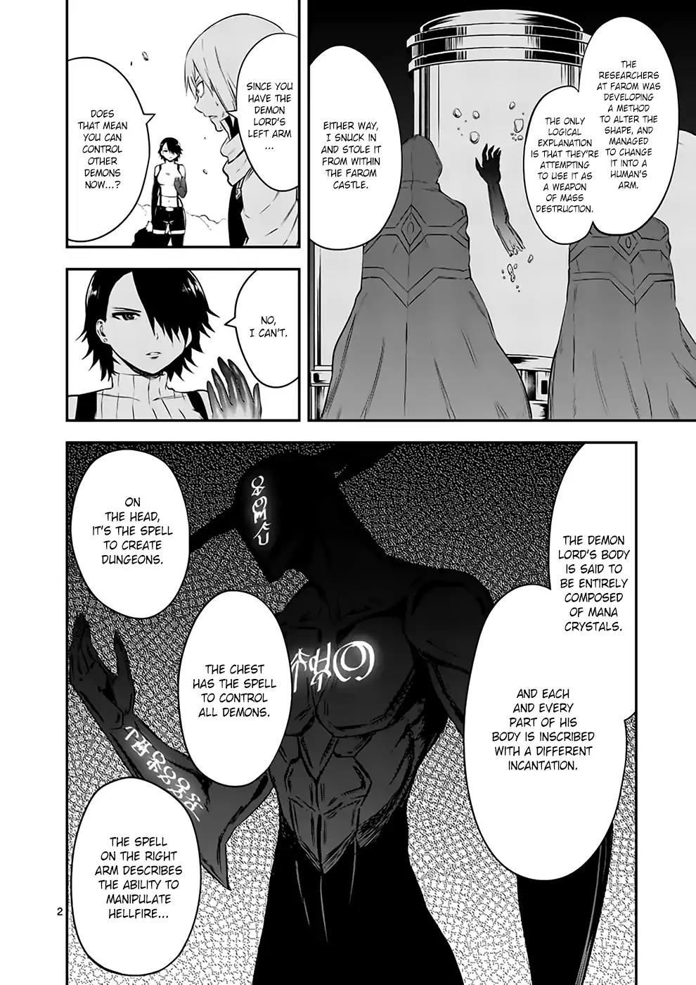 Yuusha ga Shinda! Chapter 115 page 2 - Chapter 115: Demon Lord’s Left Arm