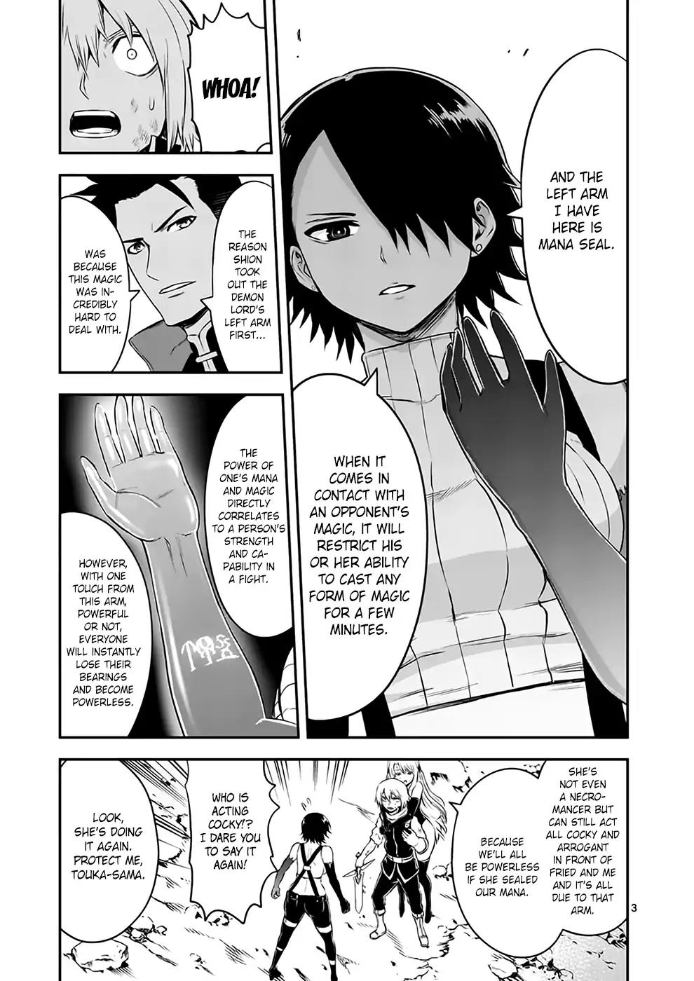 Yuusha ga Shinda! Chapter 115 page 3 - Chapter 115: Demon Lord’s Left Arm
