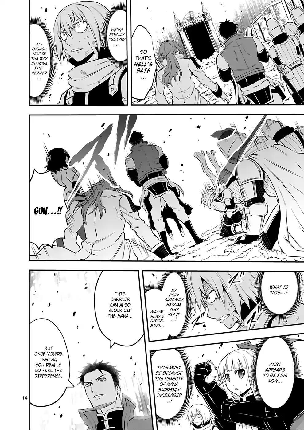 Yuusha ga Shinda! Chapter 118 page 13 - Chapter 118: Hell's Gate