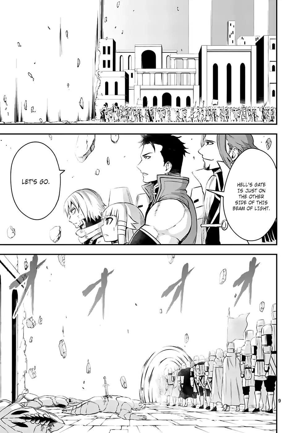 Yuusha ga Shinda! Chapter 118 page 9 - Chapter 118: Hell's Gate