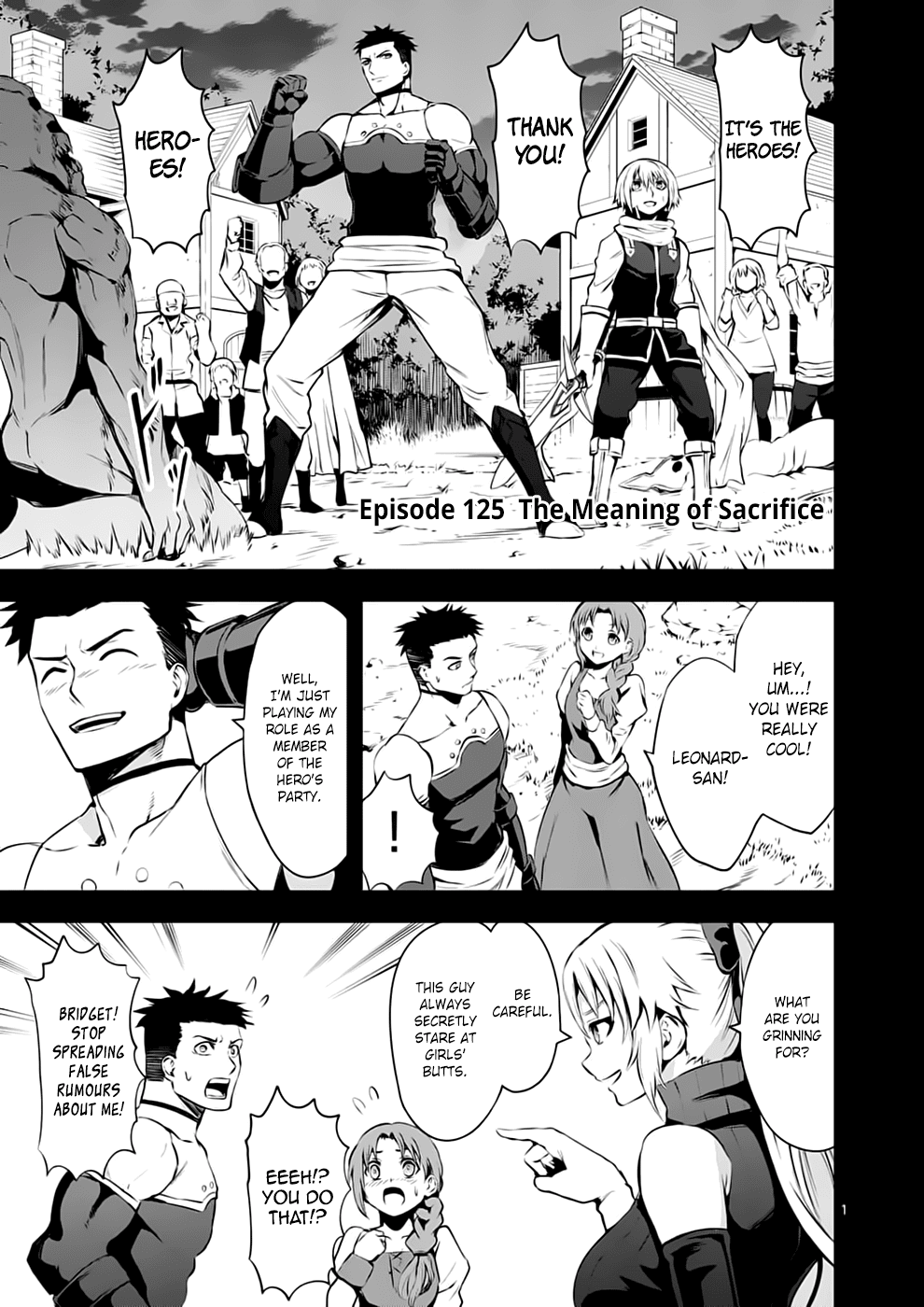 Yuusha ga Shinda! Chapter 125 page 1 - Chapter 125: The Meaning of Sacrifice