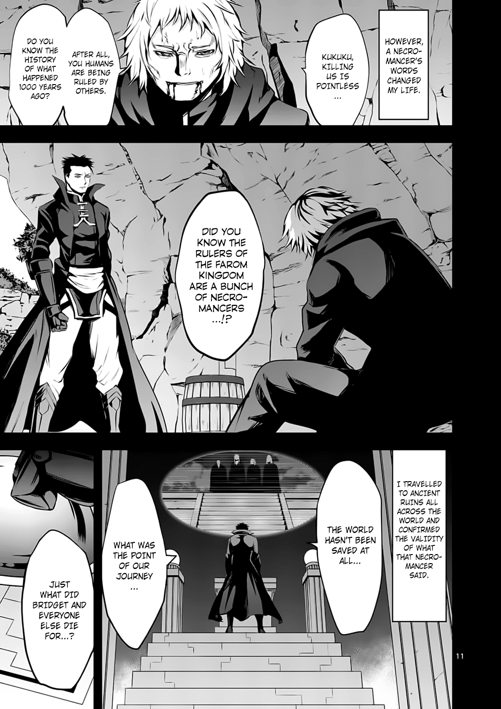 Yuusha ga Shinda! Chapter 125 page 11 - Chapter 125: The Meaning of Sacrifice