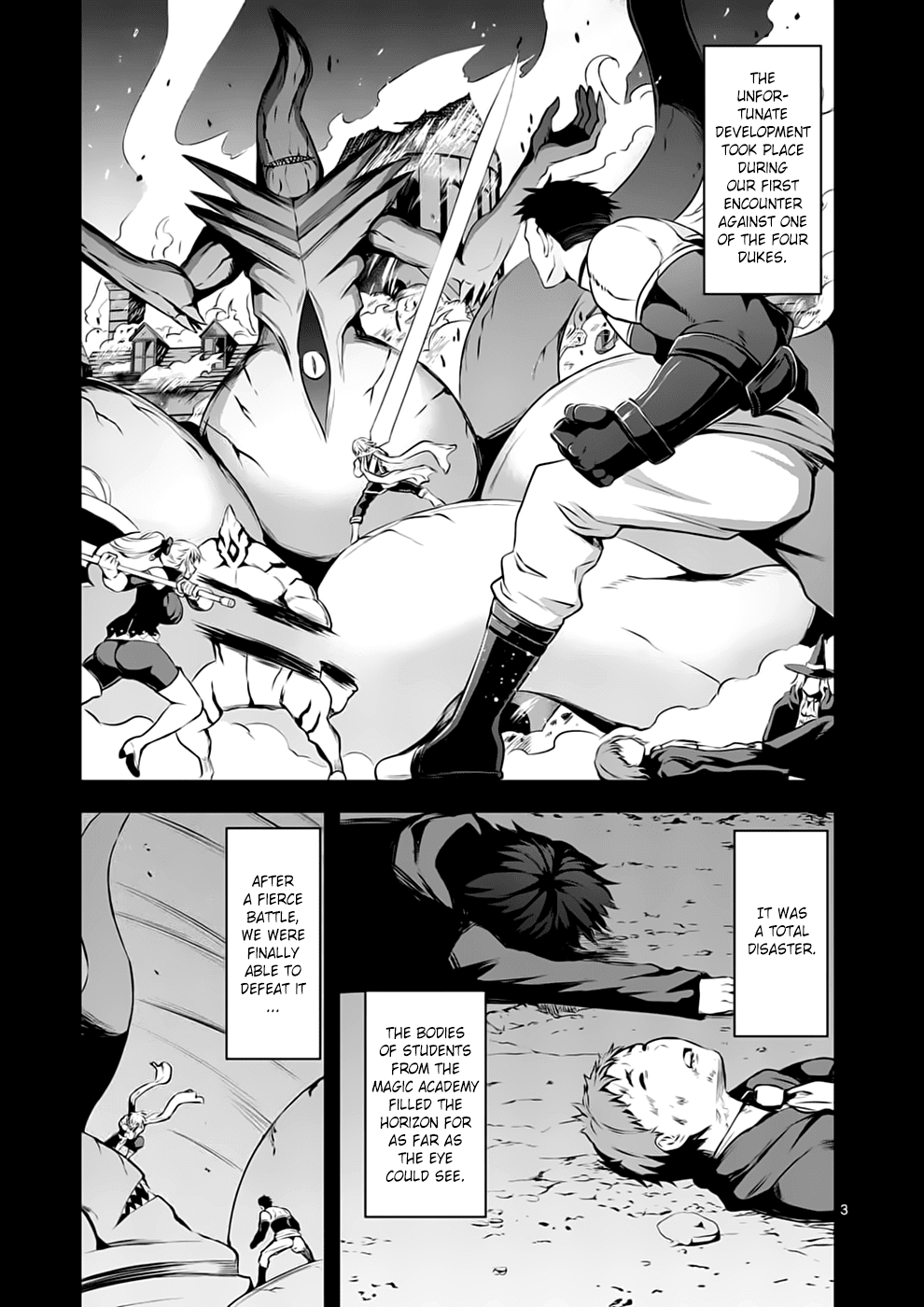 Yuusha ga Shinda! Chapter 125 page 3 - Chapter 125: The Meaning of Sacrifice