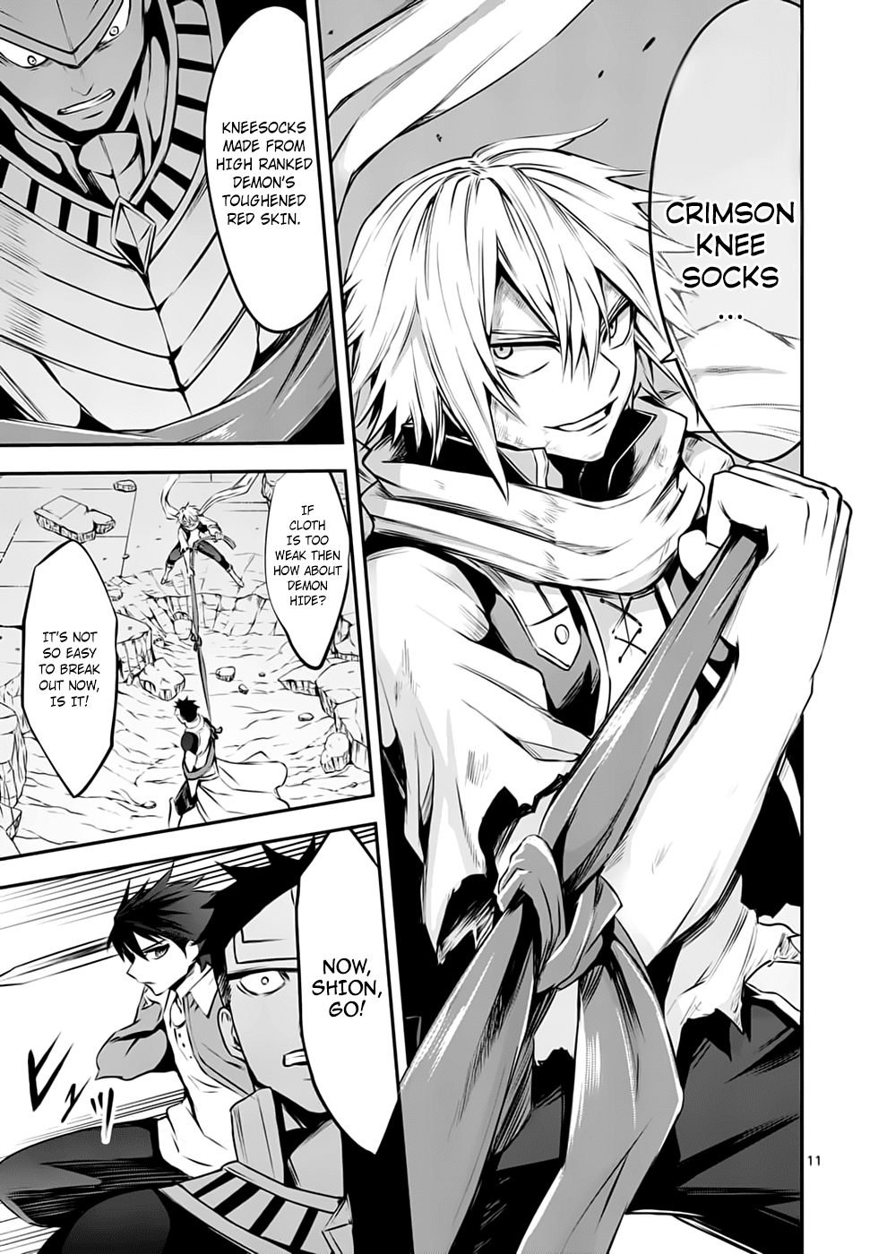 Yuusha ga Shinda! Chapter 126 page 11 - Chapter 126: Kneesocks