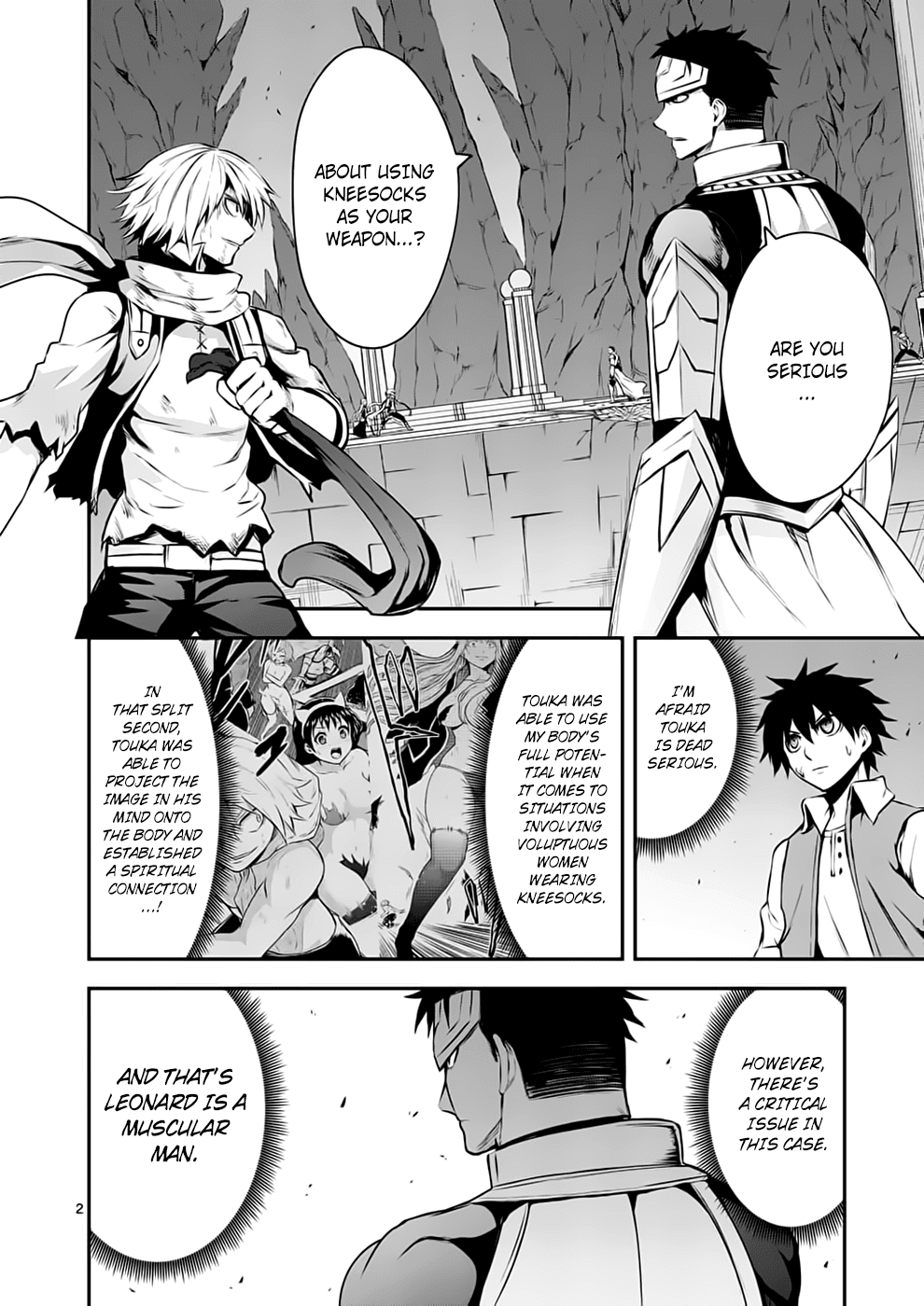 Yuusha ga Shinda! Chapter 126 page 2 - Chapter 126: Kneesocks