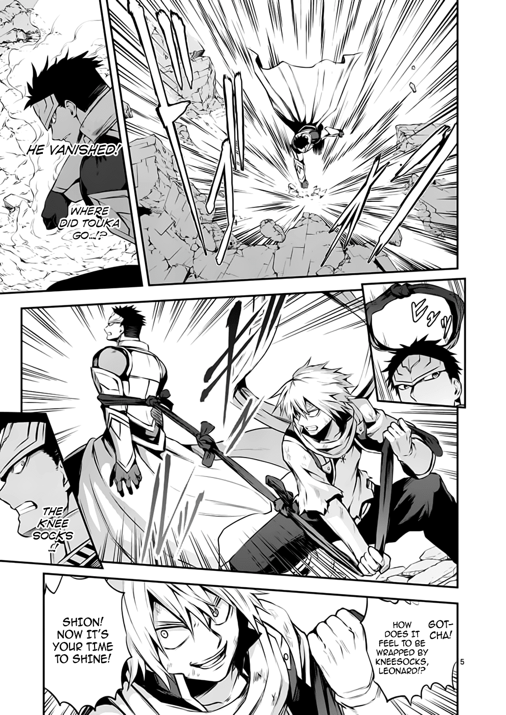 Yuusha ga Shinda! Chapter 126 page 5 - Chapter 126: Kneesocks