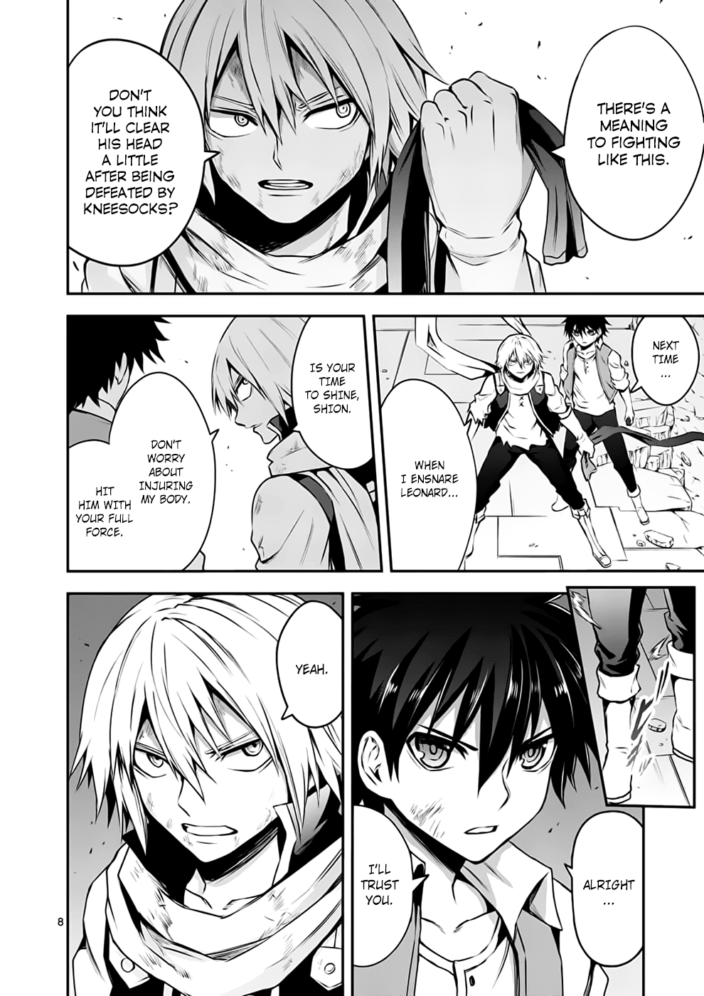 Yuusha ga Shinda! Chapter 126 page 8 - Chapter 126: Kneesocks