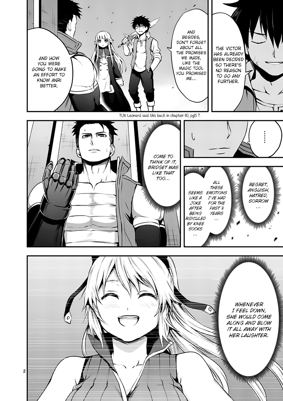 Yuusha ga Shinda! Chapter 128 page 2 - Chapter 128