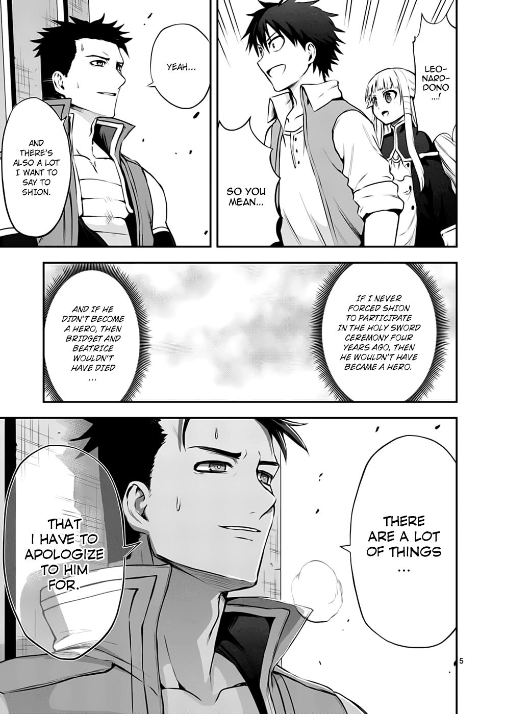 Yuusha ga Shinda! Chapter 128 page 5 - Chapter 128