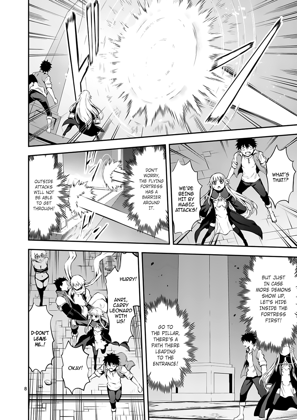 Yuusha ga Shinda! Chapter 128 page 8 - Chapter 128
