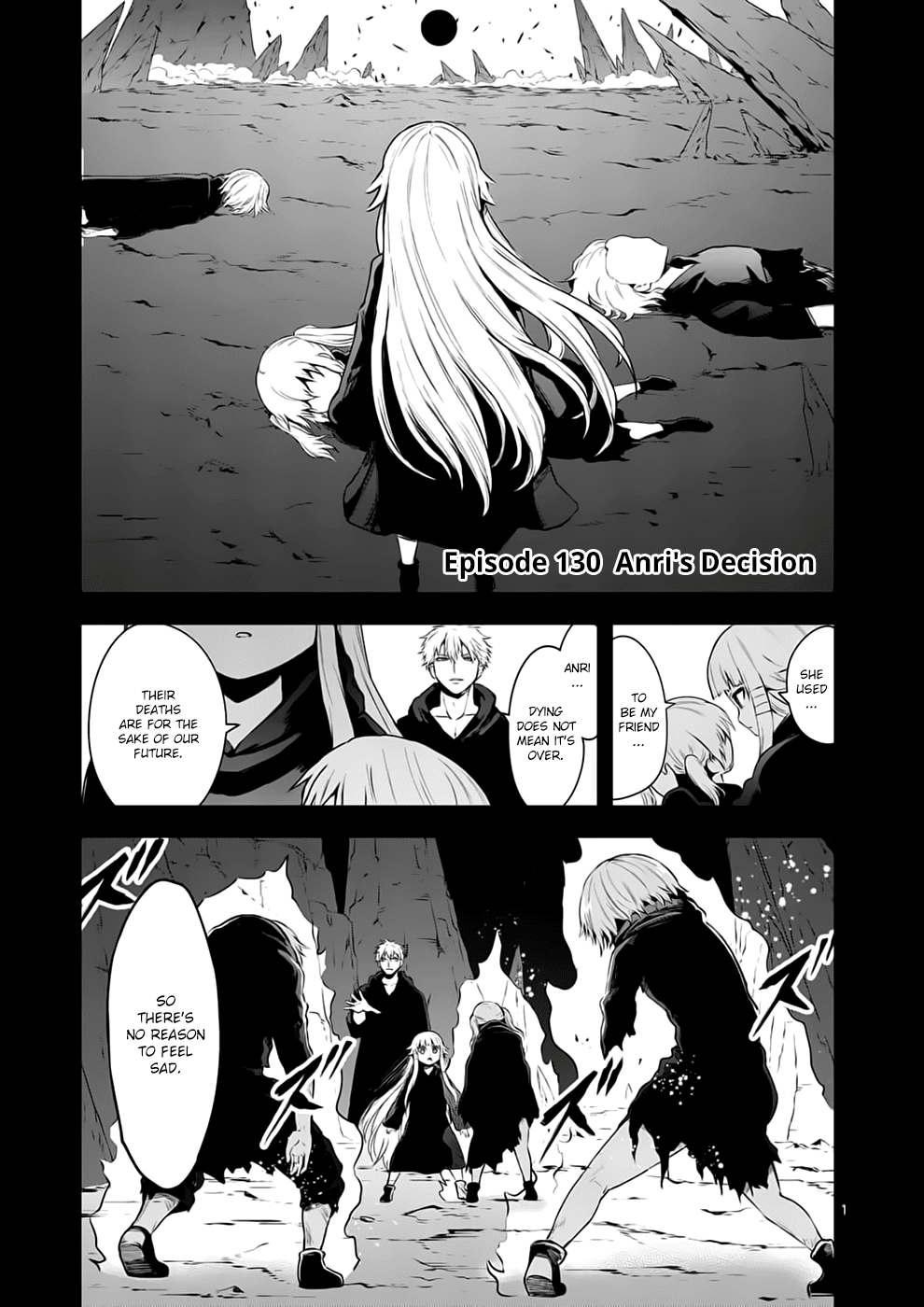 Yuusha ga Shinda! Chapter 130 page 1 - Chapter 130: Anri’s Decision