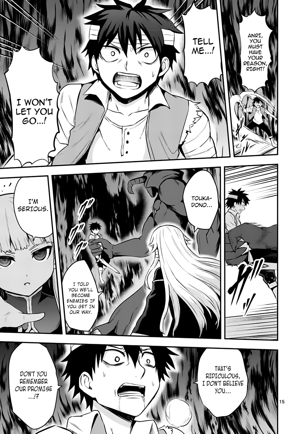Yuusha ga Shinda! Chapter 130 page 15 - Chapter 130: Anri’s Decision
