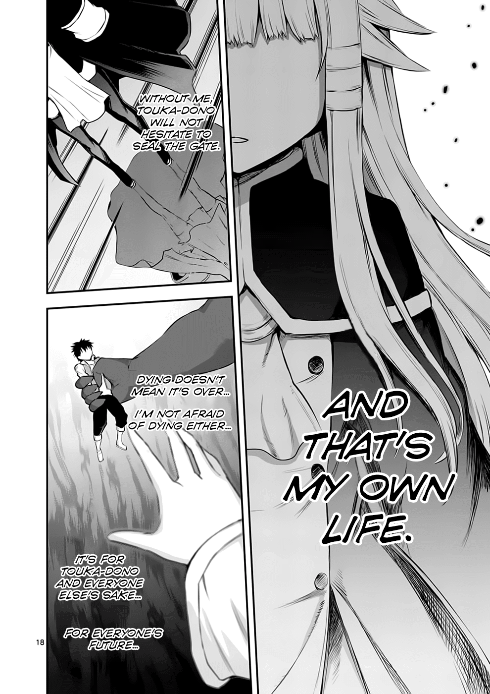 Yuusha ga Shinda! Chapter 130 page 18 - Chapter 130: Anri’s Decision