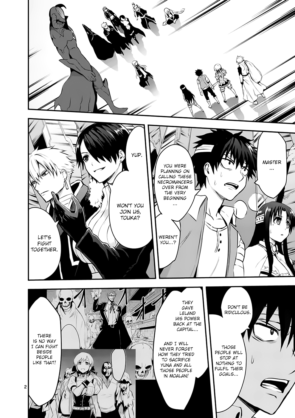 Yuusha ga Shinda! Chapter 130 page 2 - Chapter 130: Anri’s Decision