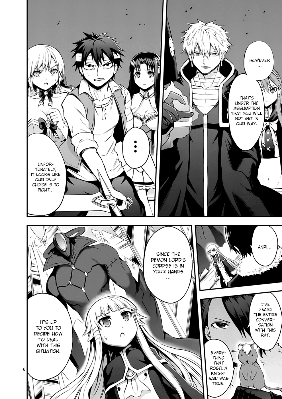 Yuusha ga Shinda! Chapter 130 page 6 - Chapter 130: Anri’s Decision