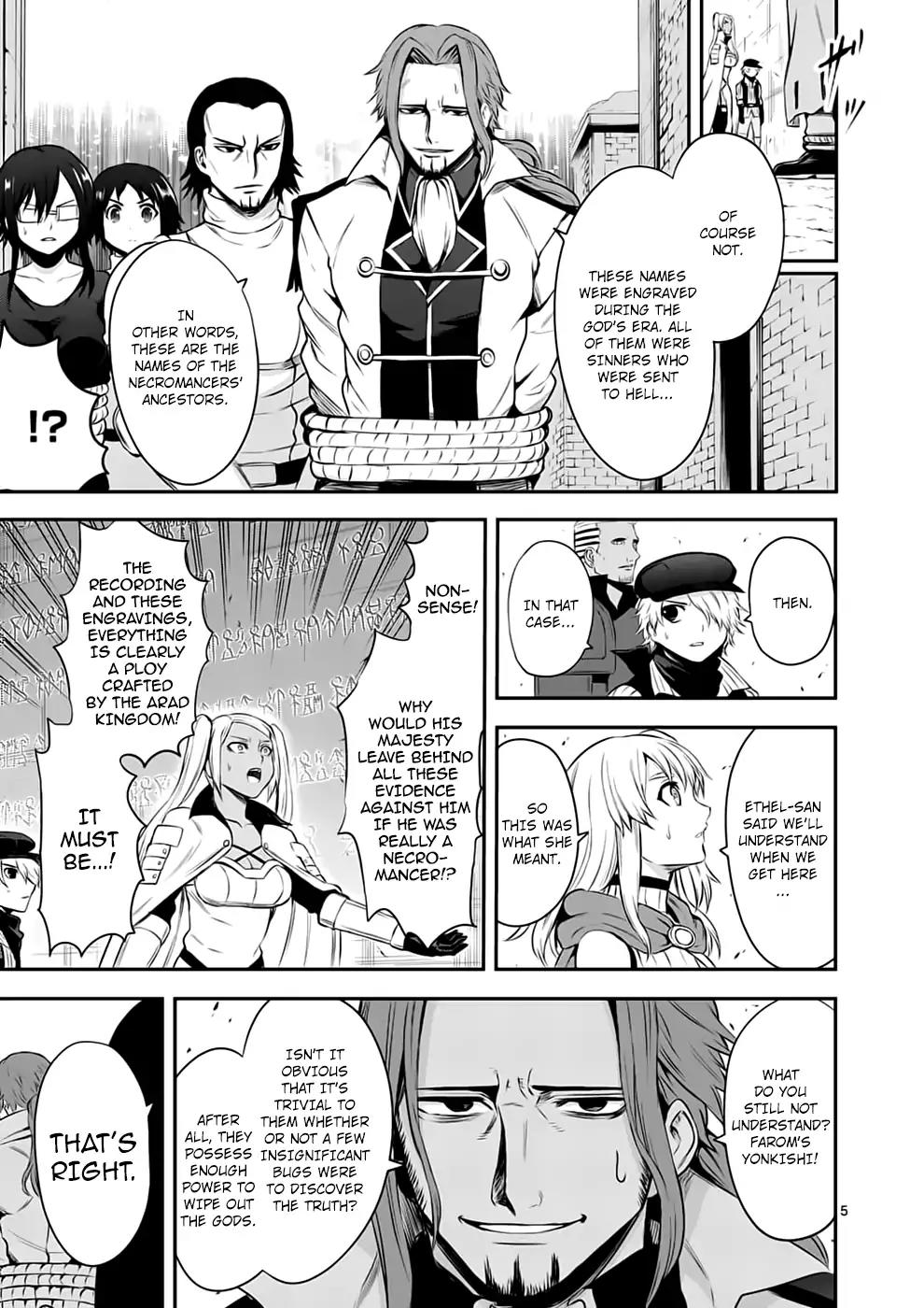 Yuusha ga Shinda! Chapter 131 page 5 - Chapter 131: Engraved Names