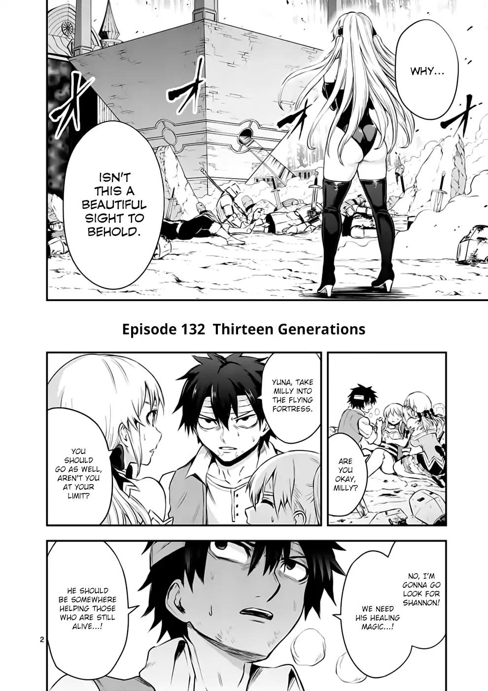 Yuusha ga Shinda! Chapter 132 page 2 - Chapter 132: Thirteen Generations