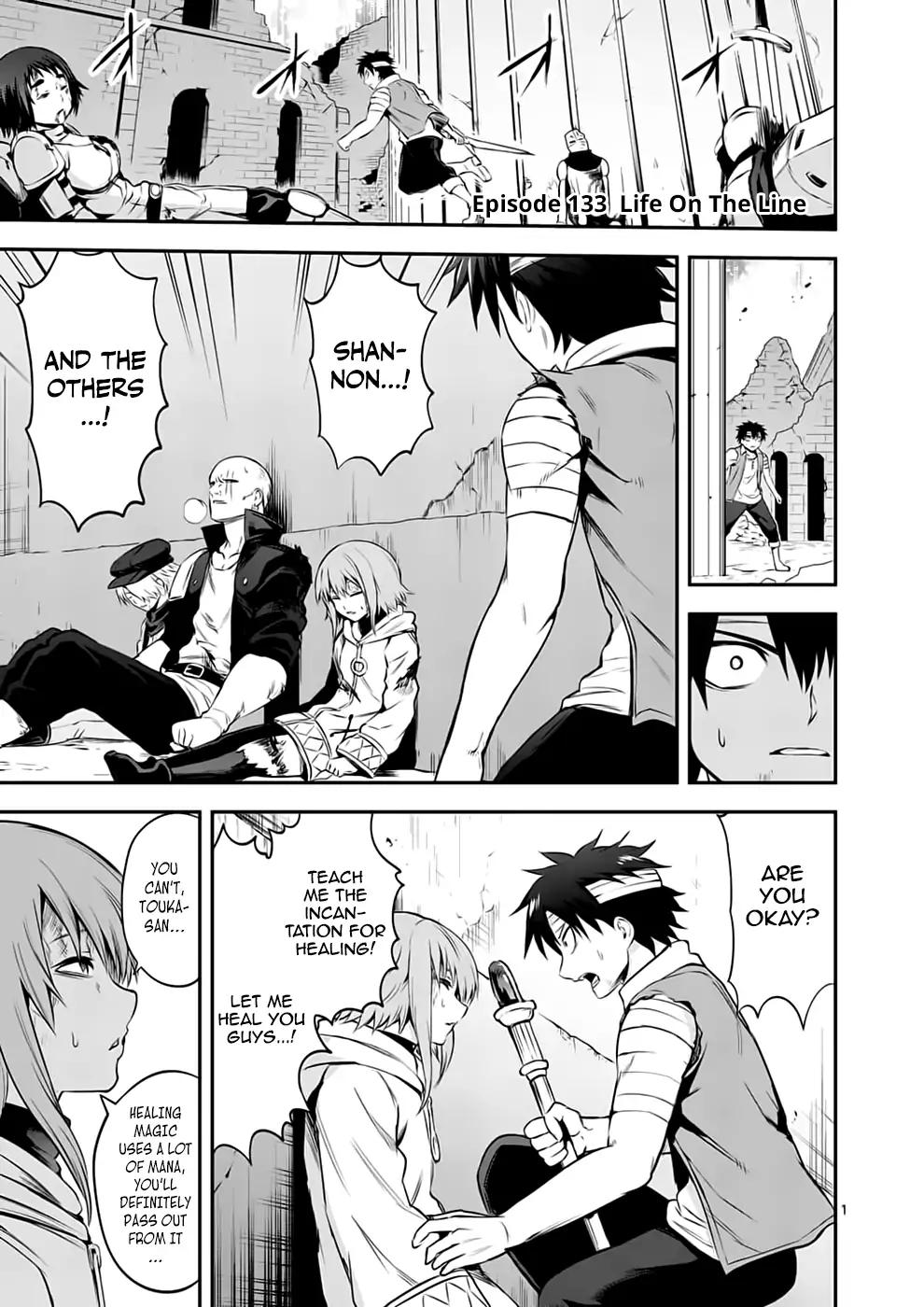 Yuusha ga Shinda! Chapter 133 page 1 - Chapter 133