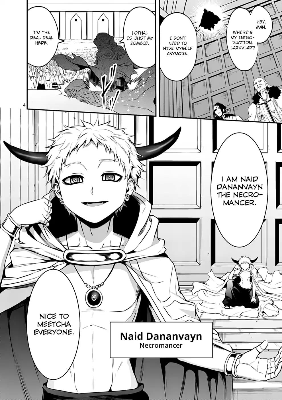 Yuusha ga Shinda! Chapter 135 page 4 - Chapter 135: Four Necromancers