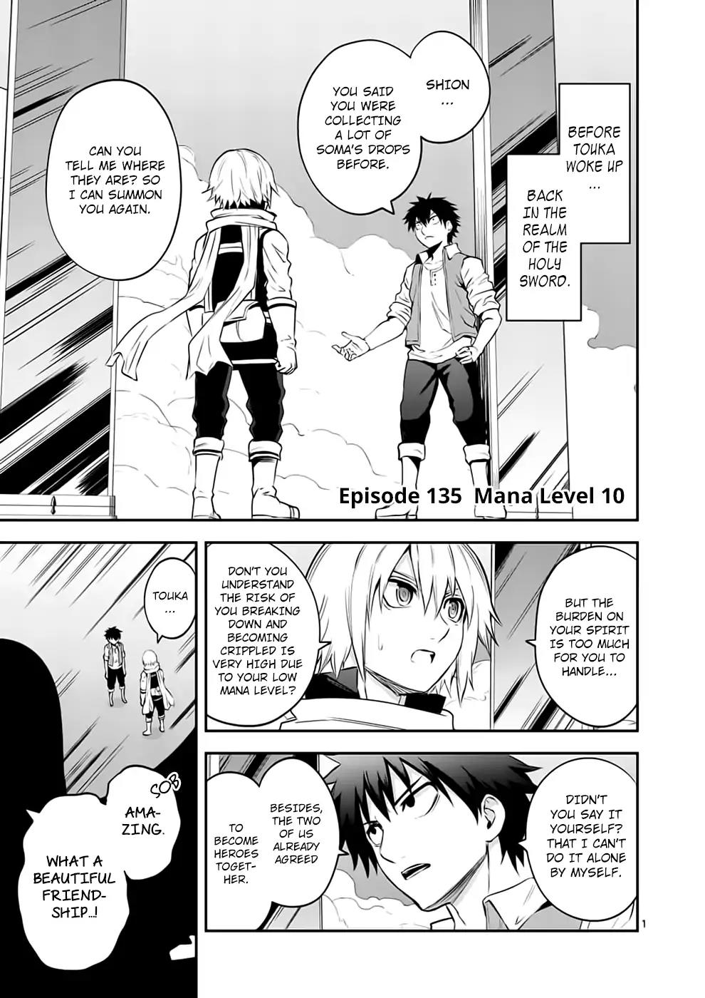 Yuusha ga Shinda! Chapter 136 page 1 - Chapter 136: Mana Level 10