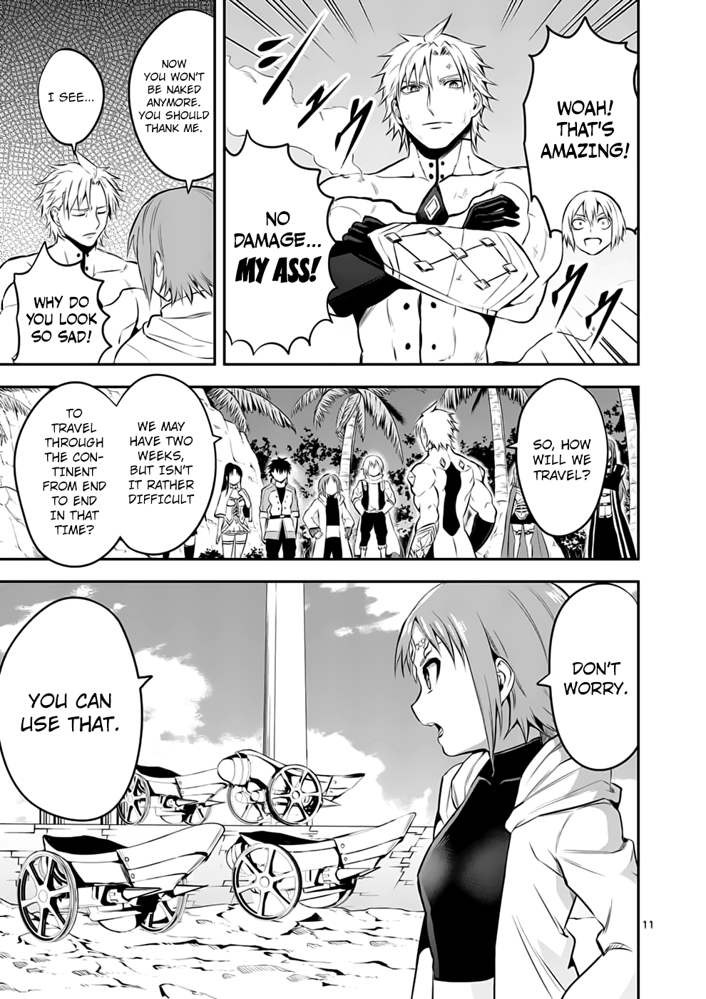 Yuusha ga Shinda! Chapter 139 page 11 - Chapter 139: Chariot