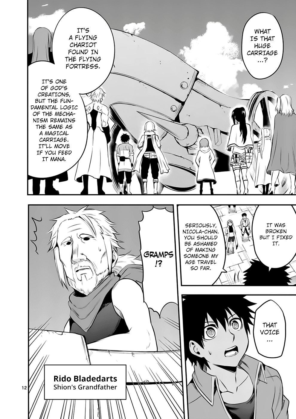 Yuusha ga Shinda! Chapter 139 page 12 - Chapter 139: Chariot