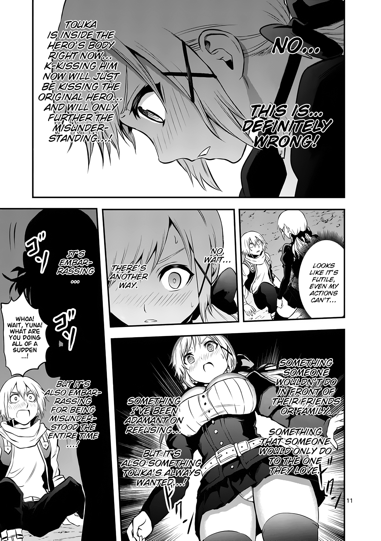 Yuusha ga Shinda! Chapter 141 page 11 - Chapter 141: Method of Conveying Feelings