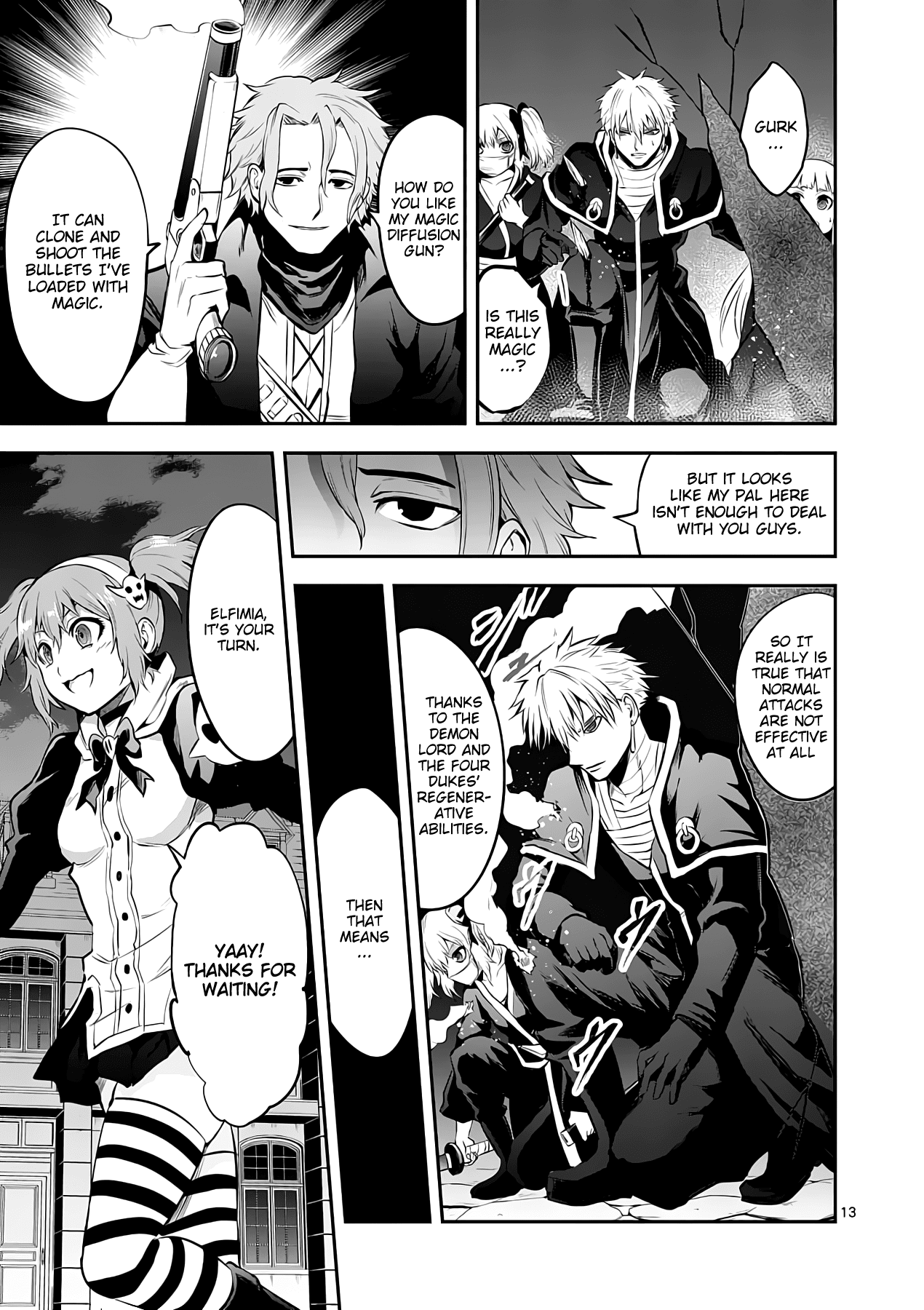 Yuusha ga Shinda! Chapter 142 page 13 - Chapter 142: Battle of Alnudas